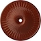 Ekena Millwork Galveston Ceiling Medallion (Fits Canopies up to 5 7/8"), 51"OD x 3 5/8"ID x 3 3/8"P, Firebrick CM51GLFIF - alternate 1